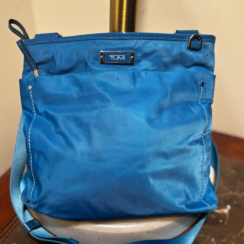 TUMI Vibrant Blue Crossbody Bag